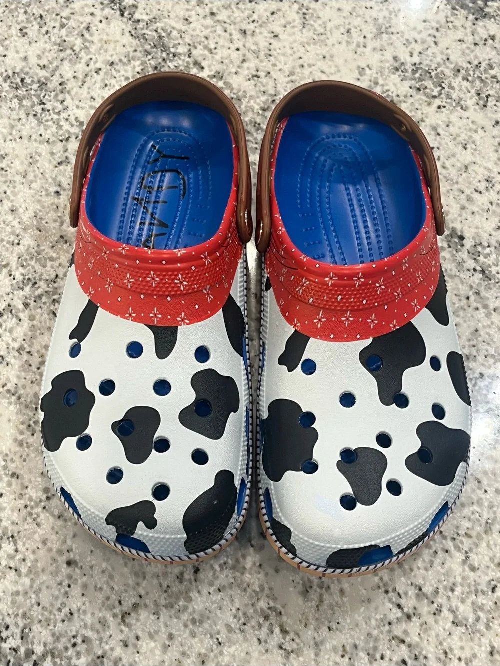 Crocs Toy Story Sheriff Woody Men’s Size 12 Disney Pixar Clog